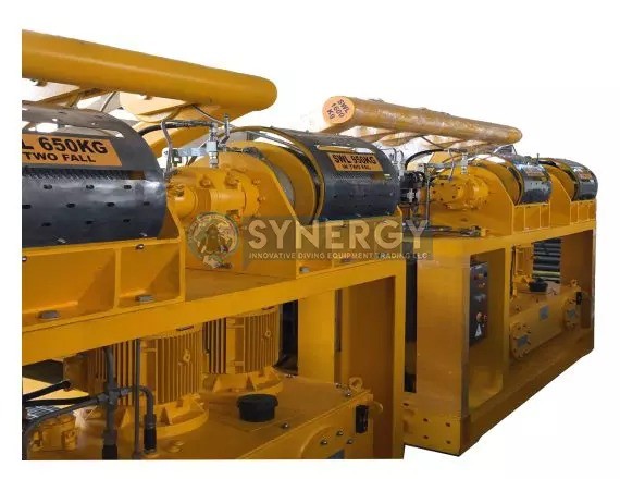 DUAL BASKET LAUNCH AND RECOVERY SYSTEM 3 DIVERS
