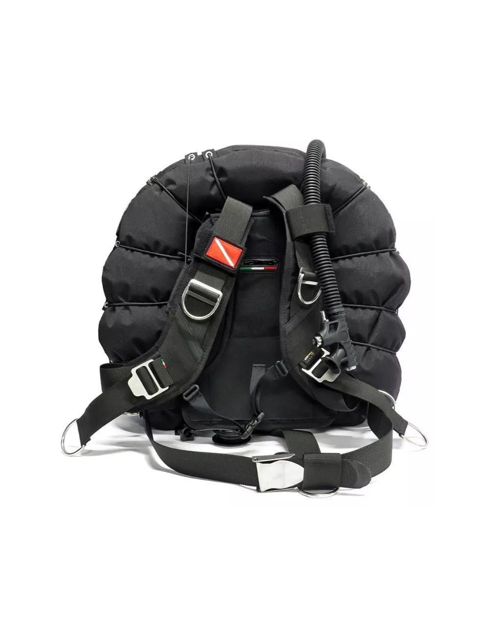 DSI TECH WING + BACKPLATE INOX + HARNESS 28 L
