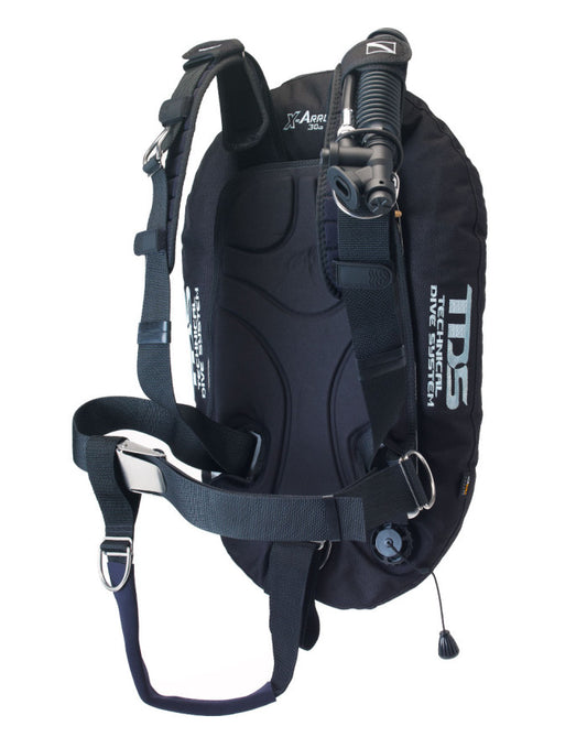 Wing TDS Arrow 30 Lbs 14L Tek Harness With Stainless Steel Backplate