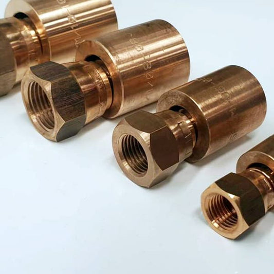 JIC 6 Umbilical Hose fittings Include Ferule